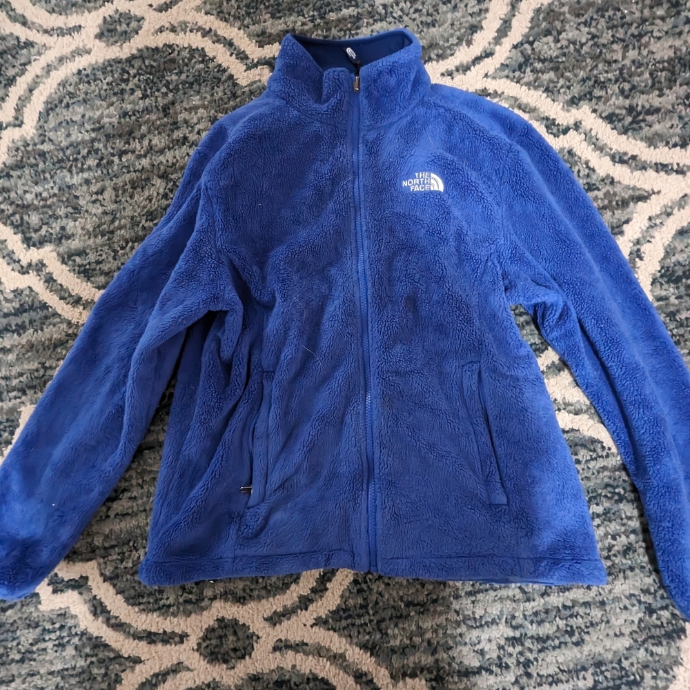 Blue North Face Sweatshirt